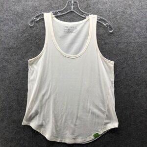 Loomstate Shake Shack Tank Top Womens S Organic Cotton Ivory Scoop Neck Employee
